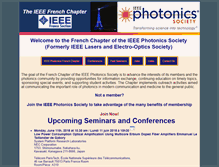 Tablet Screenshot of ieee-photonics.fr